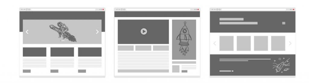 La extraña aparición de cohetes en las webs de marketing digital