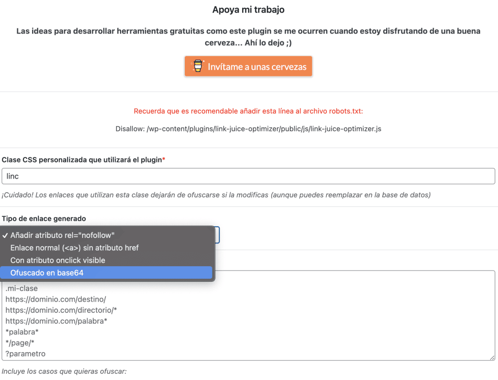 Cómo configurar el plugin Link Juice Optimizer