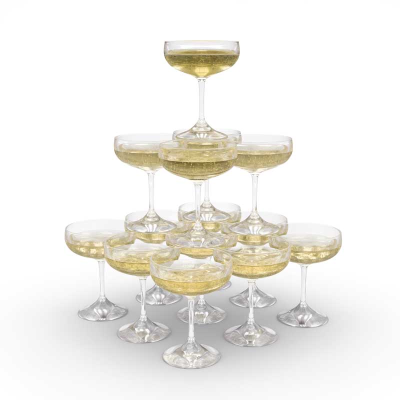 A mi me gusta más sustituir el llenado de vasos de zumo por la típica torre de copas de champagne, pues con esta representación complicamos la cosa un poco y vemos como se traspasa la autoridad a través de los distintos niveles de profundidad en el sitio web.