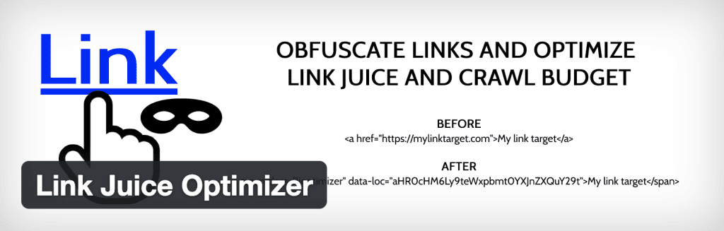 El plugin link juice optimizer nos permite ofuscar enlaces en WordPress facilmente