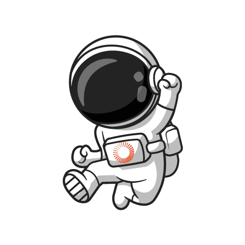 Astronauta feliz porque ha conseguido una auditoría para su web gratis en seook